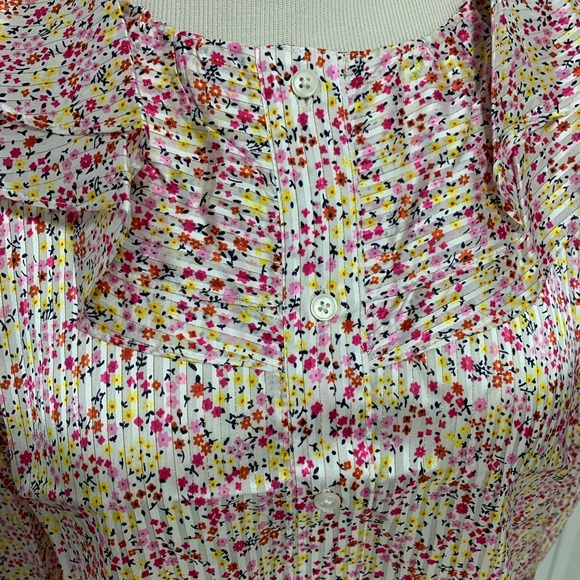 J. Crew Ruffle Top In Field Day Print - Picture 7 of 7